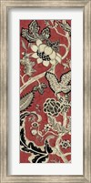 Crimson Embroidery II Fine Art Print