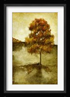 Sunset Solitude I Framed Print