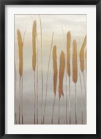 Reeds and Leaves I Framed Print