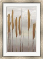 Reeds and Leaves II Fine Art Print