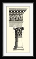 B&W Column & Cornice II Fine Art Print