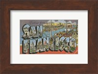 Greetings from San Francisco Fine Art Print