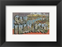 Greetings from San Francisco Fine Art Print