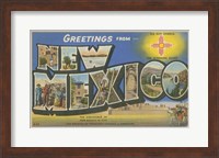 Greetings from New Mexico Fine Art Print