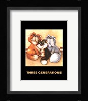 Three Generations Fine Art Print
