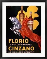 Florio E Cinzano Framed Print