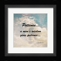Patience Proverbs 19:11 Against the Sky Fine Art Print