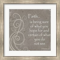 Faith Quote Fine Art Print