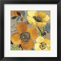 Yellow and Orange Poppies I Fine Art Print