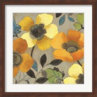 Yellow and Orange Poppies II Fine Art Print