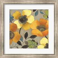 Yellow and Orange Poppies II Fine Art Print
