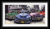 Classic American Cars in Havana Fine Art Print