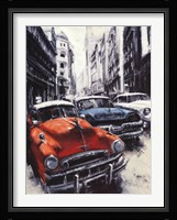 Havana Vintage Classic Cars II Fine Art Print