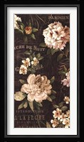 Fleurs Antique I Framed Print