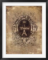 Paris Classique II Framed Print