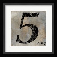 Cinq Fine Art Print