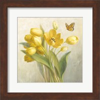 Yellow French Tulips Fine Art Print