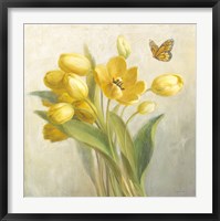 Yellow French Tulips Fine Art Print