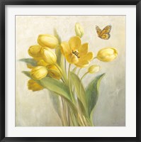 Yellow French Tulips Fine Art Print