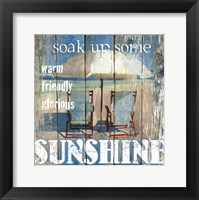 Sunshine Framed Print