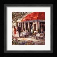 Cafe Afternoon II Framed Print