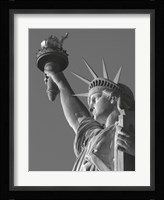 Liberty with Torch Framed Print