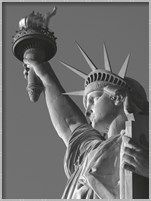Liberty with Torch Fine Art Print