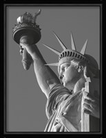 Liberty with Torch Framed Print