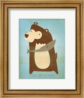 The Happy Bear Fine Art Print