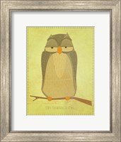 The Sensible Owl Fine Art Print