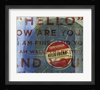Hello Friend Framed Print