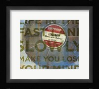 Leadfoot - Menace of the Highways Framed Print