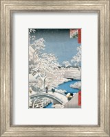 Drum Bridge at Meguro Fine Art Print