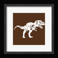 Tyranosaurus Rex Framed Print
