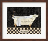 French Bathtub II Fine Art Print