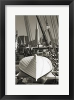 Lifeboat and San Francisco Skyline Fine Art Print