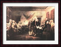 The Declaration of Independence Fine Art Print