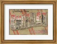 Greetings from Chicago Fine Art Print