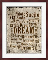Dream in Multiple Languages Fine Art Print