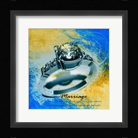 Marriage Quote II Framed Print