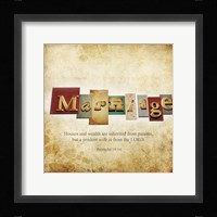 Marriage Fine Art Print