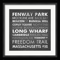 Boston Cities Fine Art Print