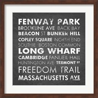 Boston Cities Fine Art Print