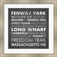 Boston Cities Fine Art Print