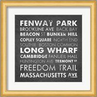 Boston Cities Fine Art Print