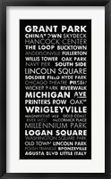 Chicago Cities II Framed Print