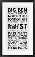 London I Framed Print