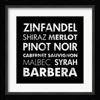 Red Wine II Framed Print