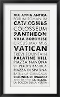 Rome I Framed Print