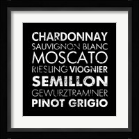 White Wine II Framed Print